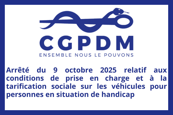 Arrêté du 9 octobre 2025 relatif aux conditions de prise en charge et à la tarification sociale sur les véhicules pour personnes en situation de handicap